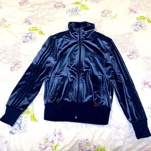 Adidas Velvet Navy Blue Jacket
